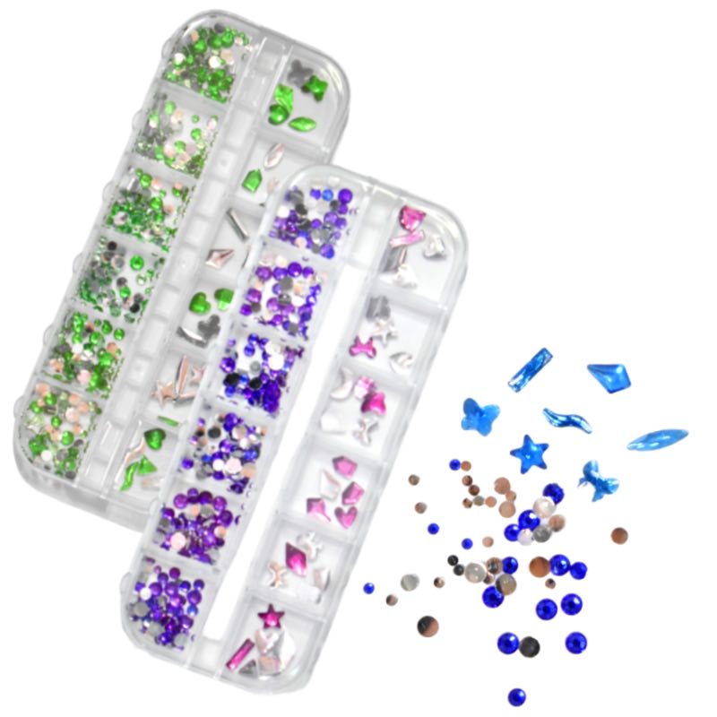 Decoraciones Para Uñas Colores y Diseños Surtidos