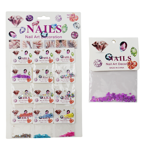 Decoración para Uñas en colores surtidos Nails