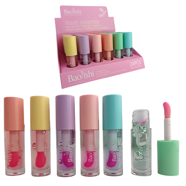 Aceite para labios con escencia de frutas de Baolishi