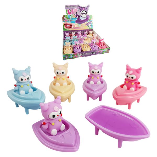 Balsamo para Labios con presentación de Barco con motivo de Kuromi de Hold Morning