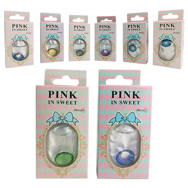 Lentes de Contacto colores variados de PINK IN SEET