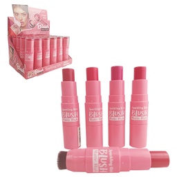 [6902411532351] Rubor en Barra mate Duo con bocha difuminadora