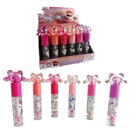 [6971605258179] BRILLO LABIAL MAGICO PRESENTACIÓN DE OSO CON CORAZON DE HUXIABEUTY