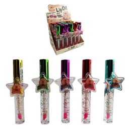 [6920250408163] Lip Oil capibara con accesorio decorativo de estrellas - CRSO