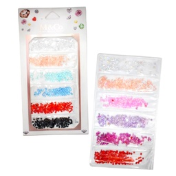 [OY077] Sobre de Piedras de Colores en Empaque Blanco M&amp;Co