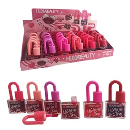 [6971605259664] Tinta para labios con presentación de candado High color moisturizing effect de Huxia Beauty
