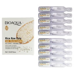 [6975239996506] Ampolla facial en set con extracto de arroz balnqueador e hidrantante de Bioaqua