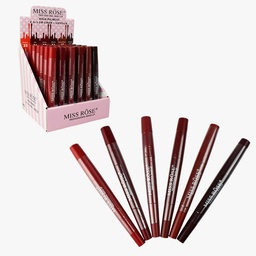 [7102001] Labiales Miss Rose en Barra 2 puntas tonos surtidos